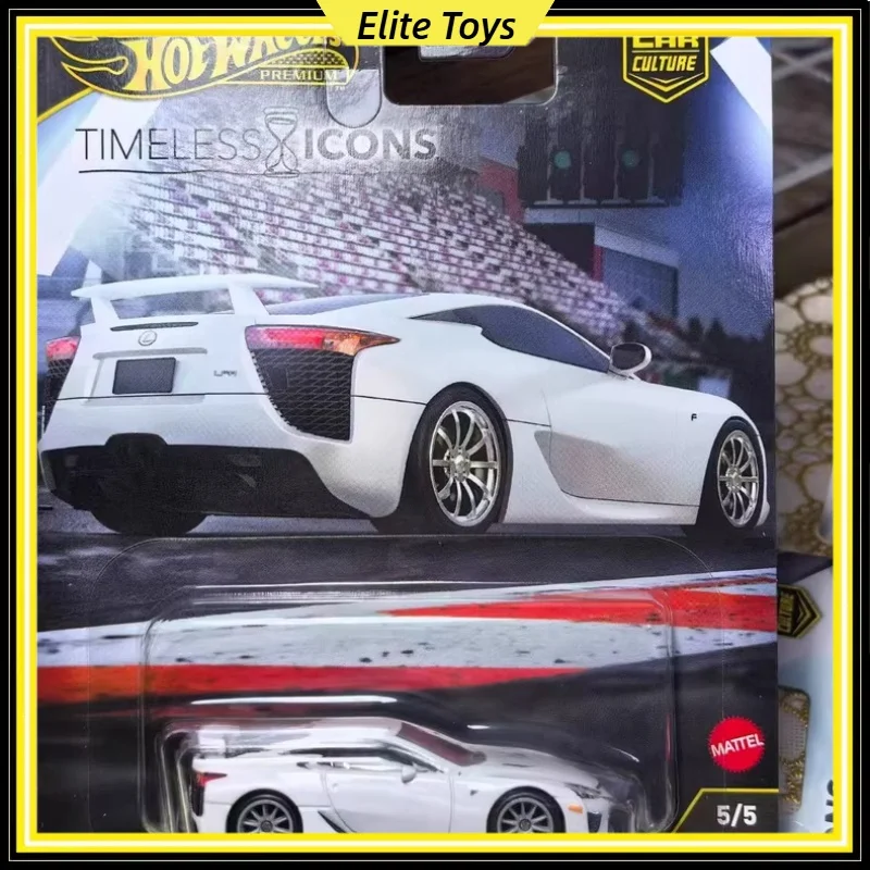

Подлинная автокультура Hot Wheels премиум-класса Lexus LFA вневременные значки FPY86 # 5-металлическая коллекционная модель автомобиля 1/64, литая под давлением, игрушки
