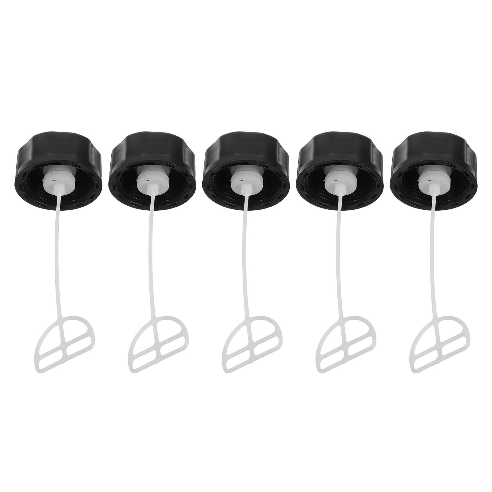 5 Pcs Lawn Mower Cover Gas Tank Cap Replacement Plastic Pump for Equipment