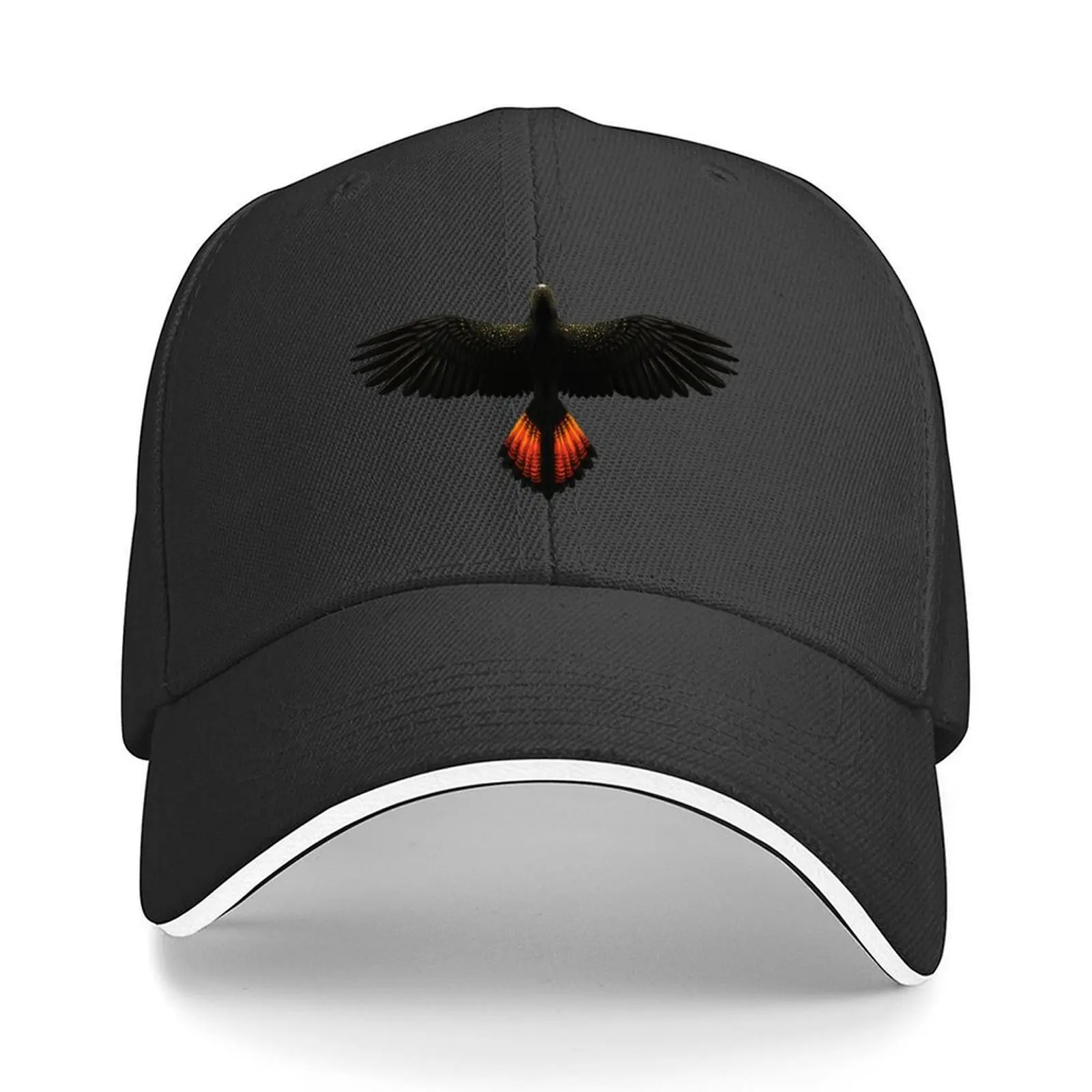 

Red-Tailed Black Cockatoo - Australian Bird Baseball Cap Brand Man cap Funny hats luxury caps Designer Hat Hats For Men Women's