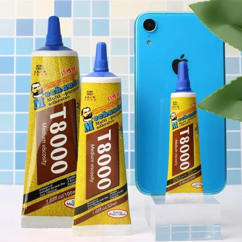 15ML Mechanic B7000 T7000 E8000 Repair Adhesive Glue for Mobile Phone Back Cover Glass Screen Frame Diamond Jewelry DIY Glue