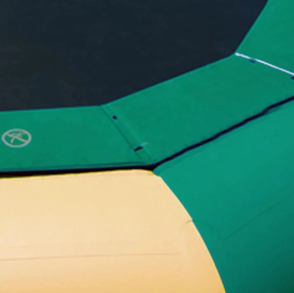 مخصص نفخ العائمة الترامبولين جزيرة نفخ المائية بارك نفخ المياه القفز الترامبولين بارك مع الشريحة #6