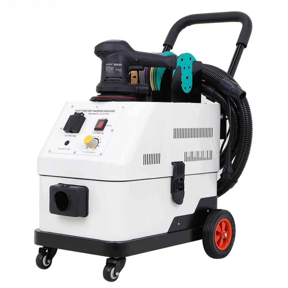 Latest Automatic Sanding Vacuum Cleaner Grinding Dust Extraction System Dust-free Car Polisher