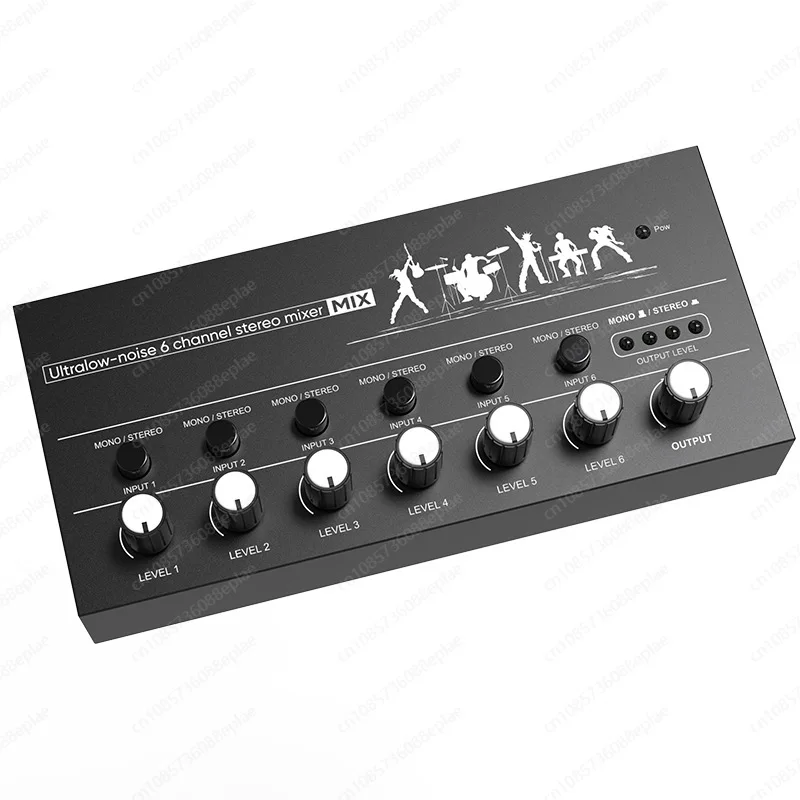 Mixer microphone audio input expander mixer stereo