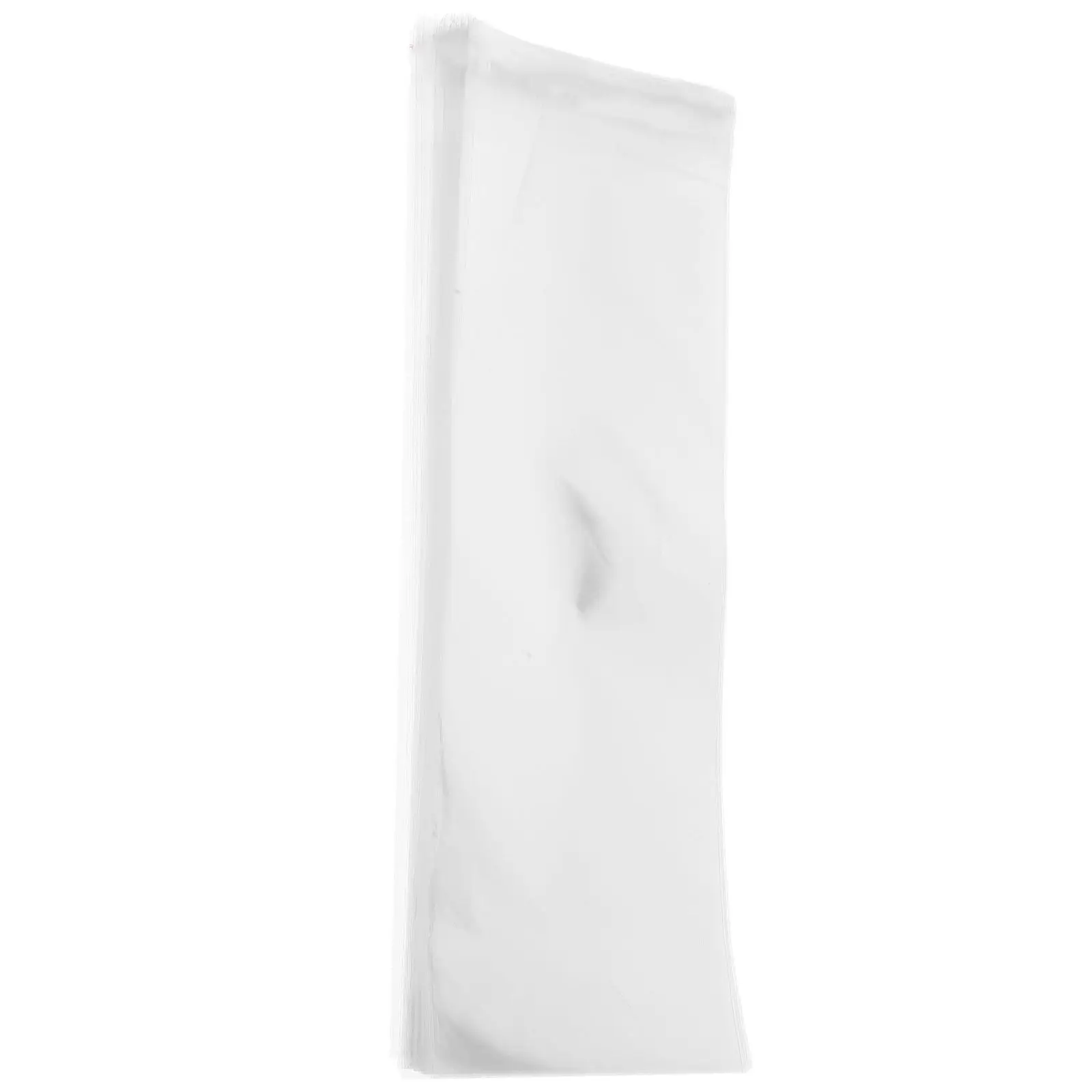 100Pcs Transparent Cutlery Storage Bags OPP Utensil Holders Portable Travel Tableware Chopsticks Sleeves