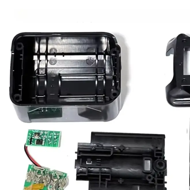 Power Tool Housing BL1041B Shell For Home DIY Projects Double-layer Design ABS Material Construction Six Cells Capacity