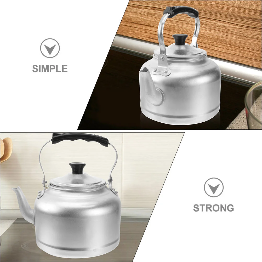 Aluminum Water Boiling Kettle Household Stove Stovetop Teakettle Portable Travel Teapot Mini Folding Water Heater Home Tea Pot