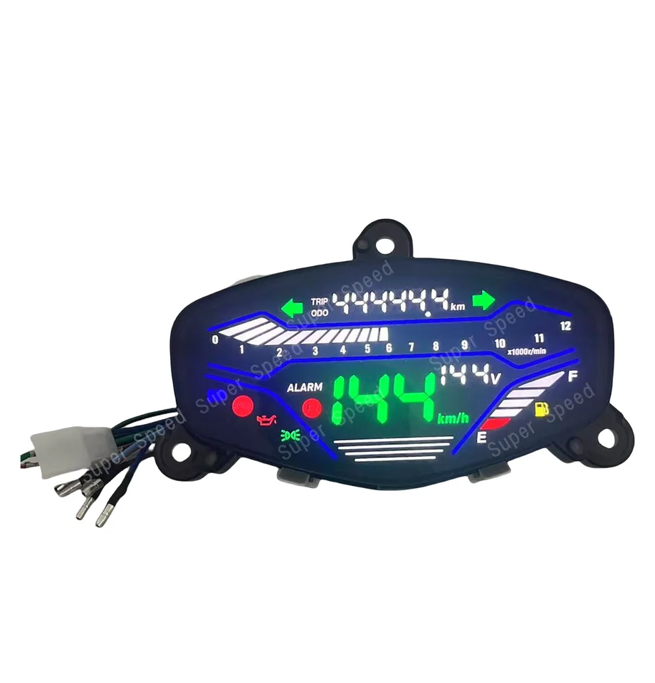 レッツ4 / アドレスV50 用 社外デジタルメーター 新品 Sad2754856c1f4386bcbd3b0e7f31e