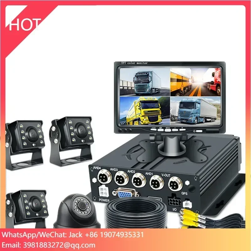 CCENTEN Truck Bus Video Recorder Sd Card Local MDVR with 4 Camera Truck Car Bus Lorry 1 YEAR OEM Accepted Customer Requireme