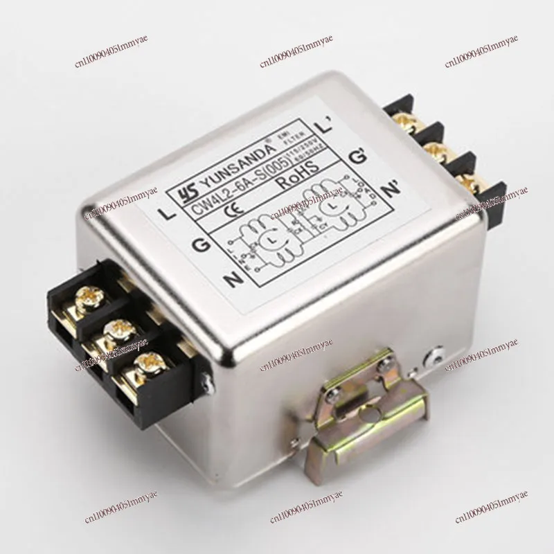 

Terminal block rail type power filter