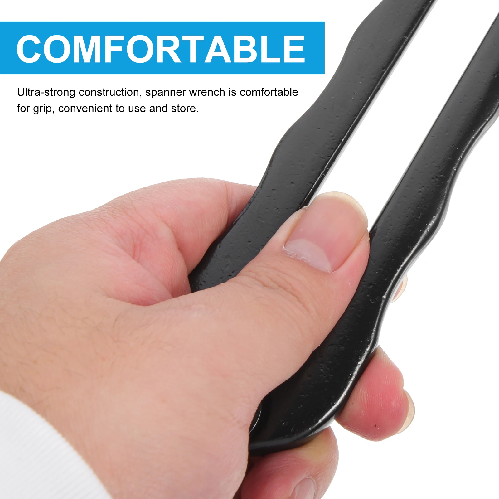 

Adjustable Hook Wrench Chrome Vanadium Steel Pliers Face Spanner Replacement Tool for Angle Grinders Bench Appliances Thin