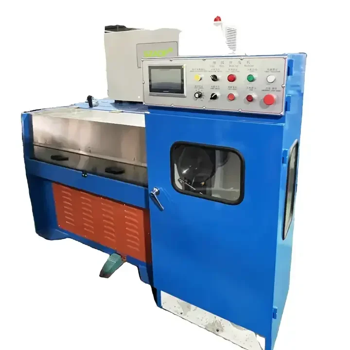 copper wire drawing machine 17D/24D copper fine wire drawing machine with annealing second-hand wire drawing machine