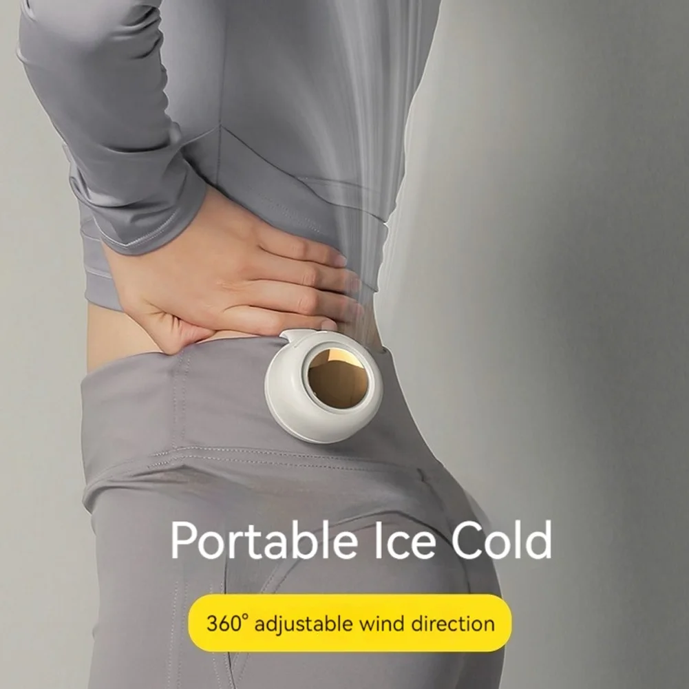 

Мини-вентилятор на талию с 3-скоростным вентилятором для рубашки, перезаряжаемая батарея, персональный вентилятор для тела для работы на открытом воздухе, пешего туризма, путешествий