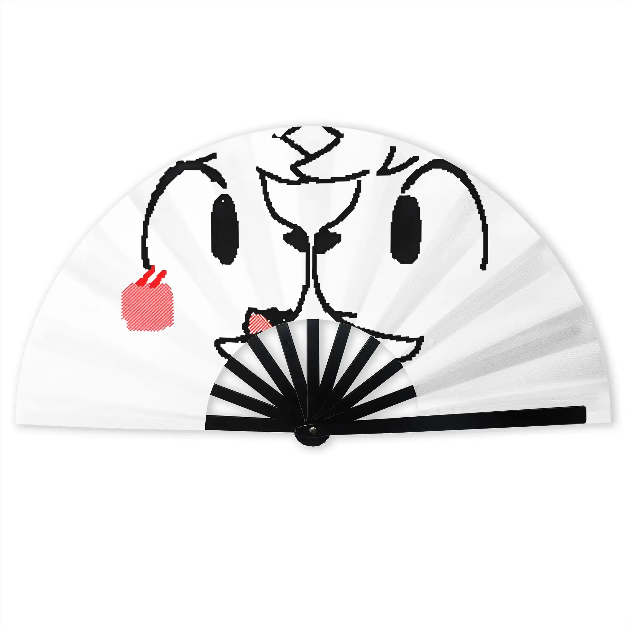 Cartoon Furry Boykisser Hand Fan Promotional Gift Event Souvenir  Durable Folding Fans Creative Bulk Pack Fan
