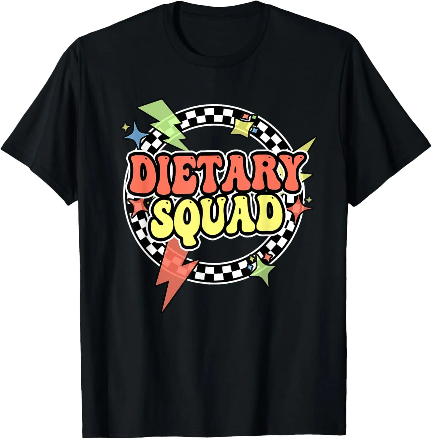 Retro Dietary Squad Dietary Appreciation Week For Staff T-Shirt