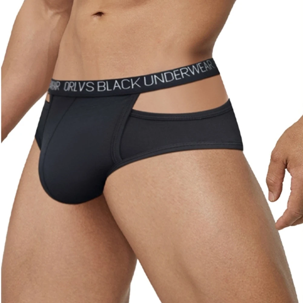 ملابس داخلية قصيرة مجوفة ناعمة للرجال من Mordai سراويل داخلية رياضية مرنة منخفضة الارتفاع سراويل داخلية مثيرة ومريحة رياضية قصيرة #2