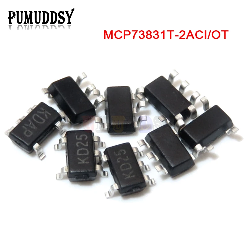 10PCS MCP73831T-2ACI/OT SOT23-5 MCP73831T-2ACI SOT MCP73831T MCP73831 SMD ic