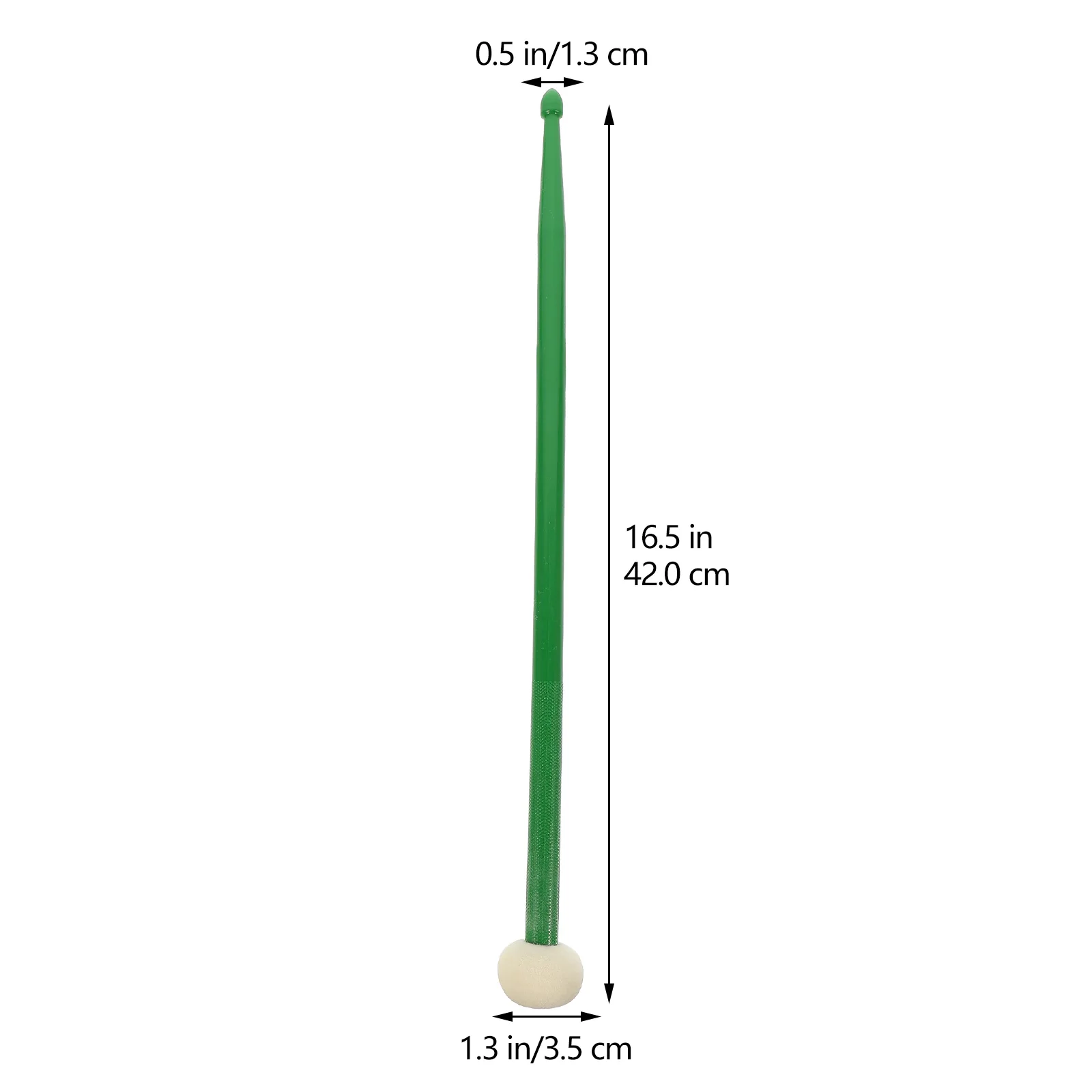

Double-headed Drumsticks Practical for Felt Acoustic Performance Professional Baby Sided