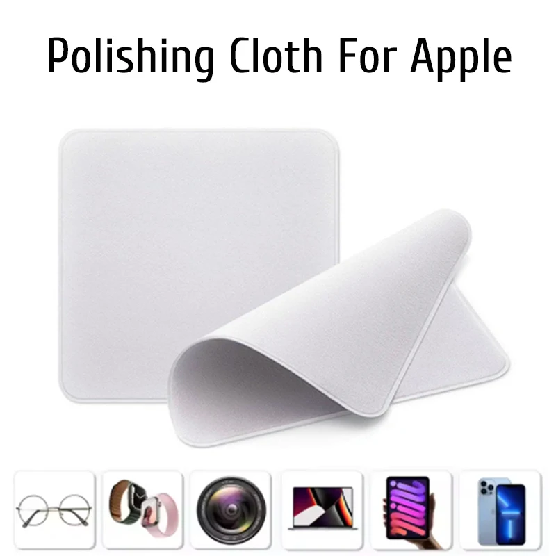 Screen Polishing Cloth for Apple IPhone IPad Watch PCFlat Cloth Computer Screen Cleaning Cloth 1:1 Soft Microfiber Wipe Cloth