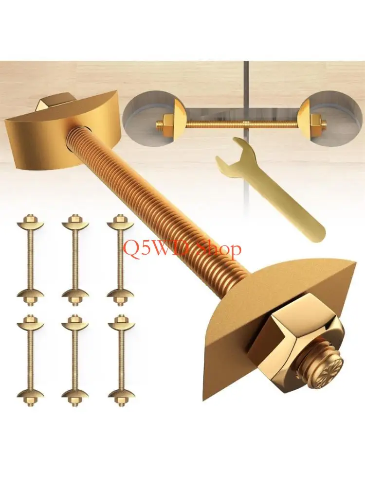 

Q5WD 6 шт. M8x100 мм крепежные болты для изголовья кровати, столешницы, блок мясника