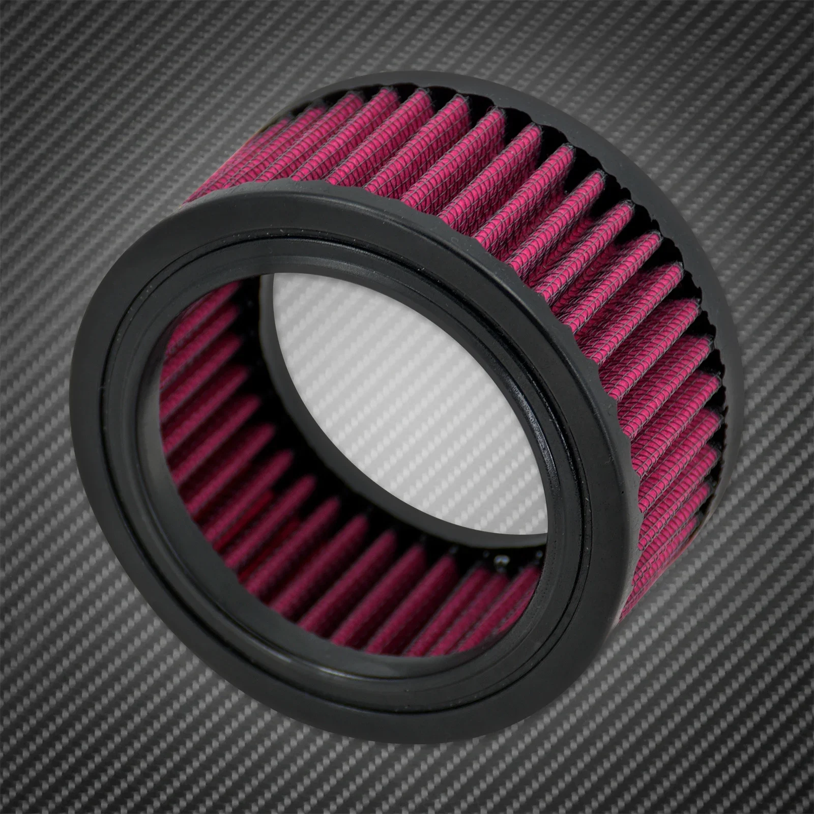 Air Filter Element Cleaner Motorcycle Air Filter Replacement For Harley Sportster XL 883 XL1200 72 Forty Eight 1991-2021 Red 1PC