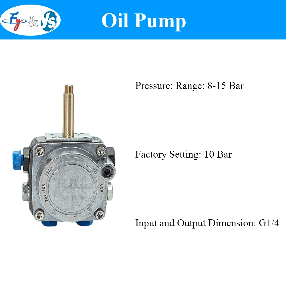 High Quality China-Made Oil Pump Diesel Burner Spare Parts Factory Supplied Original Replacement for Boiler New Condition