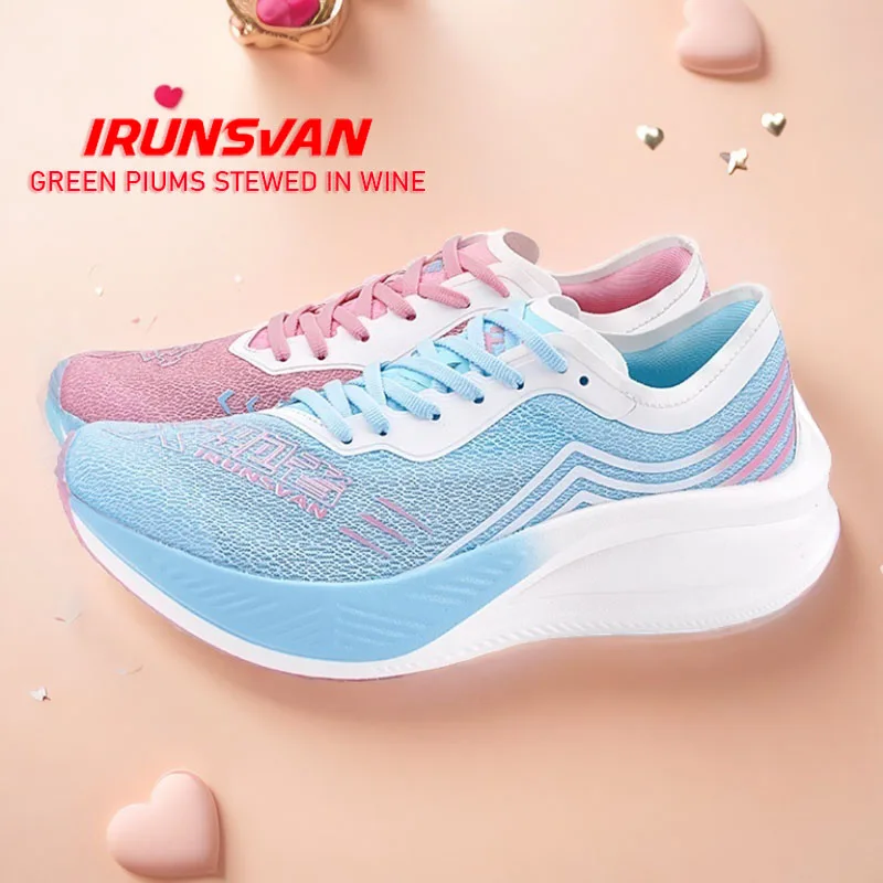 

IRUNSVAN Unisex Christmas Exclusive Carbon Plate Running Shoes Super Light Athletic Comfort Superior Shock Absorption24025