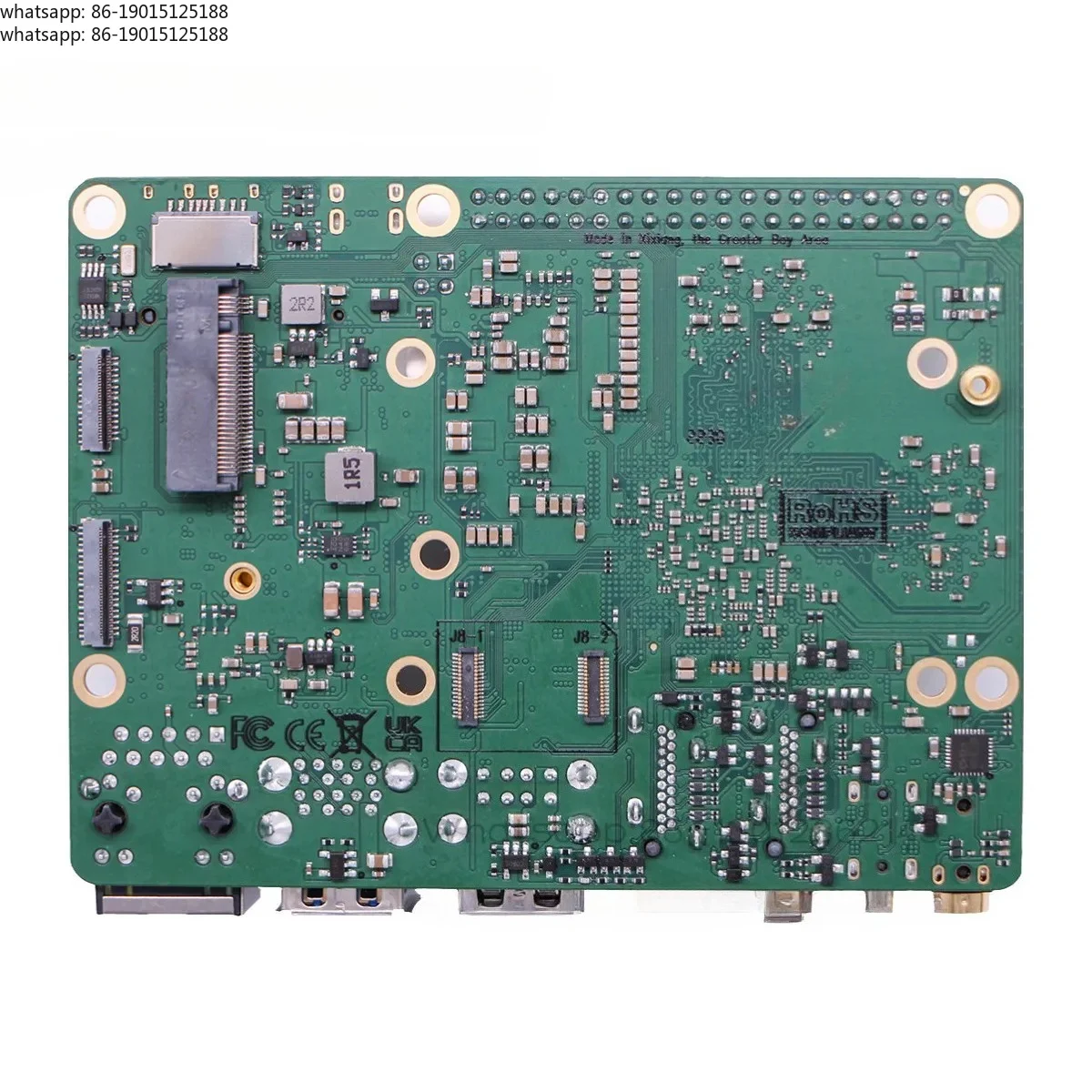 Development board ROCK 5B RK3588 octa-core single board computer 8K output ROCK 5B 32GB [32GB LPDDR4X, WIFI/eMMC