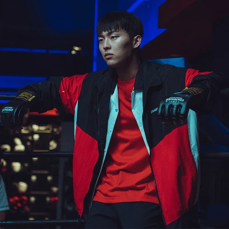 Unisex Long Sleeve Ahn Suho Track Jacket Sports Top Activewear Weak Hero Class 2026 Style Clothing for Men And Women