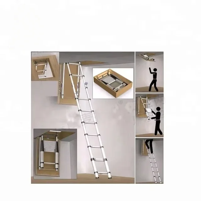 Scala per soffitta telescopica Lidl da 3,2 m