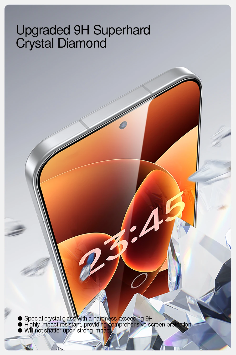 SmartDevil Tempered Glass for Xiaomi POCO F8 Pro F7 F5 F6 X7 Pro F4 Screen Protector for Poco X8Pro Max HD Protective Glass Film
