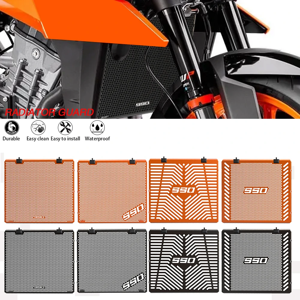 

New Motorcycle Accessories Radiator Grille Guard Cover Fuel Tank Protection Protector Grill For 990 Duke 2024 2025 2026 Duke 990