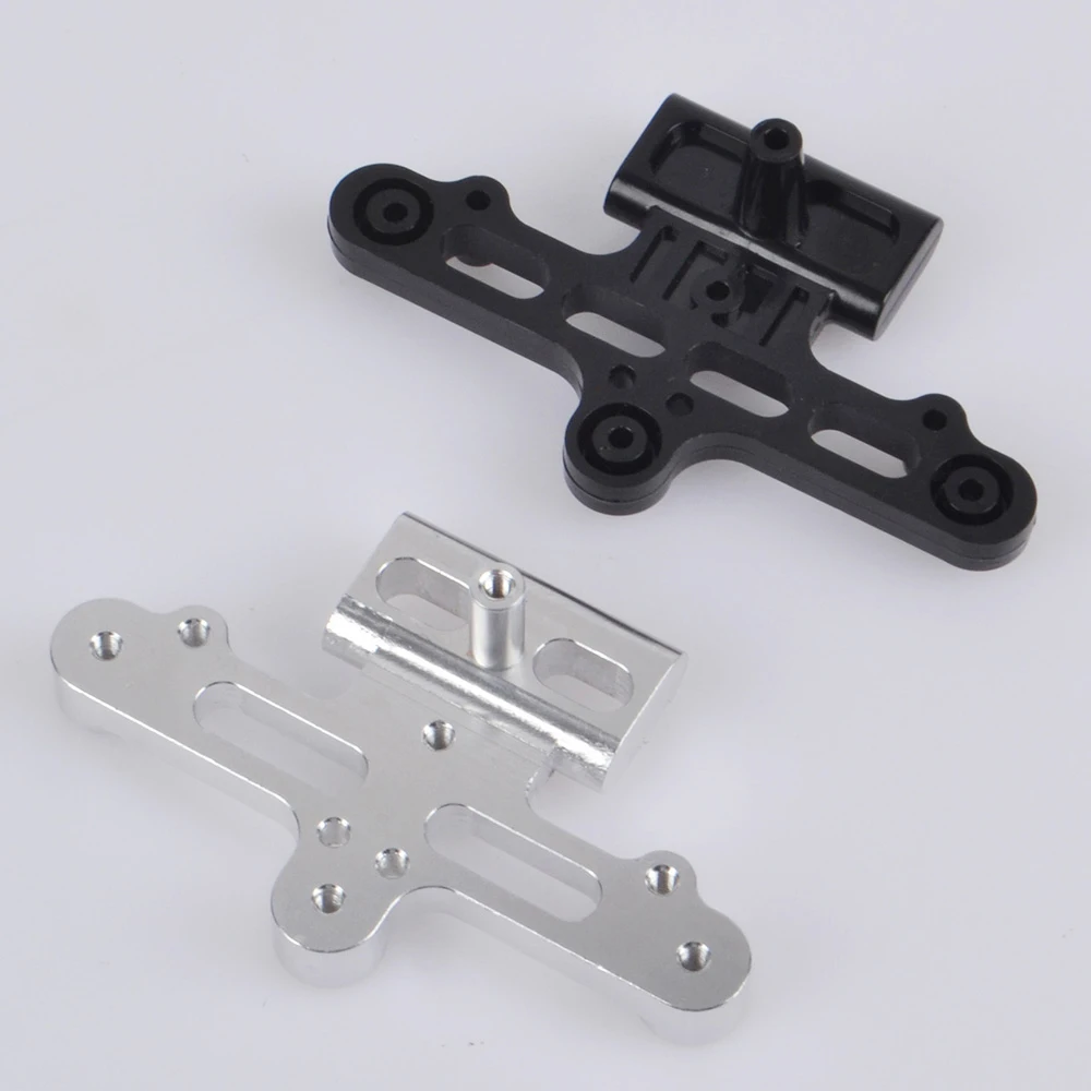 RC Aluminum Front Bumper Mount Compatible with Tamiya 1/10 Subaru Brat, Monster Beetle, Blackfoot, Mud Blaster Upgrades Parts