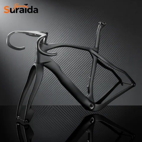 Suraida New UD T1100 Carbon Gravel Frame 700*45C Full Hidden Cable Gravel Frameset Carbon Road Frame Bike 2026 Custom Varnish