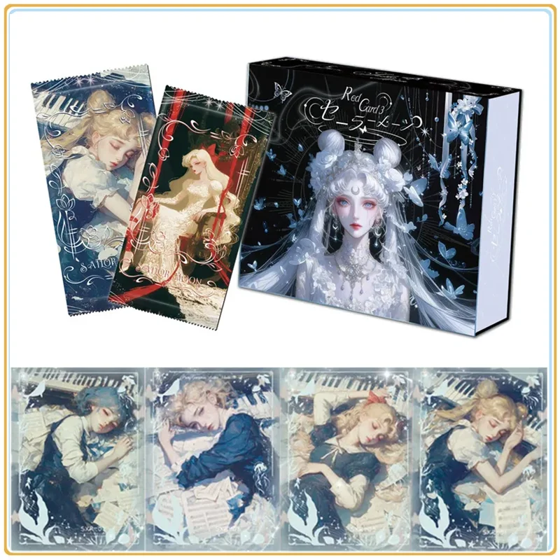 

Подлинная карта Сейлор Мун, коллекция настольных игр, карты Tcg, аниме, вечерние купальник для девочек, бикини, праздничная коробка-бустер, игрушка, рождественские подарки