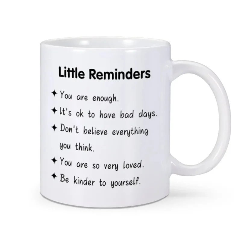 New Thank You Gift Creative Coffee Cup Printing Heat Transfer Ceramic Mug Multicolor Mug