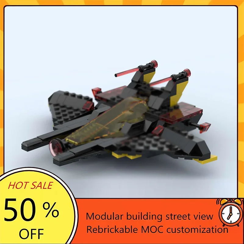 

290PCS Popular Space War Movie Model MOC Building Bricks Fighter Jet Modular Technology Gifts Holiday Assemble Children Toy Suit