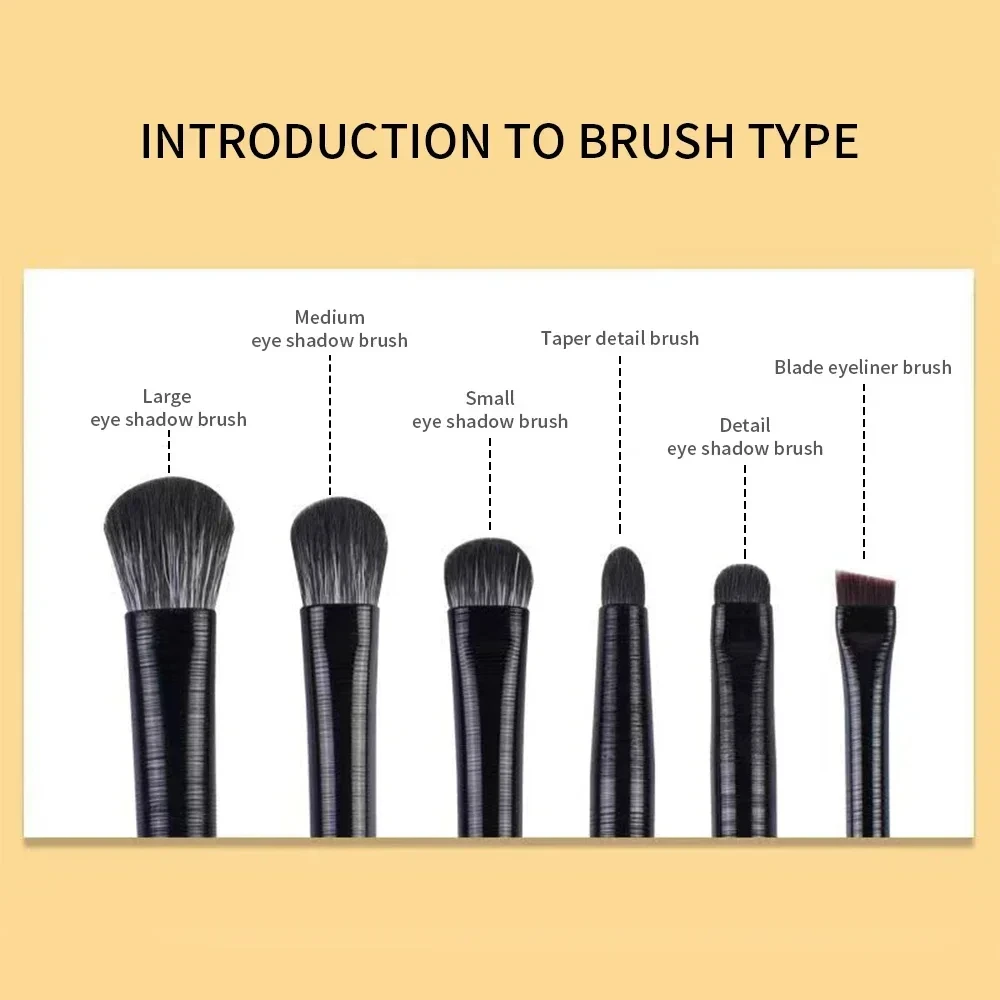 Professional Makeup Brushes Set, Sombra de Olho, Corretivo, Fundação, Blush, Contorno, Cabelo macio, Misturado Borrão, Beauty Tool