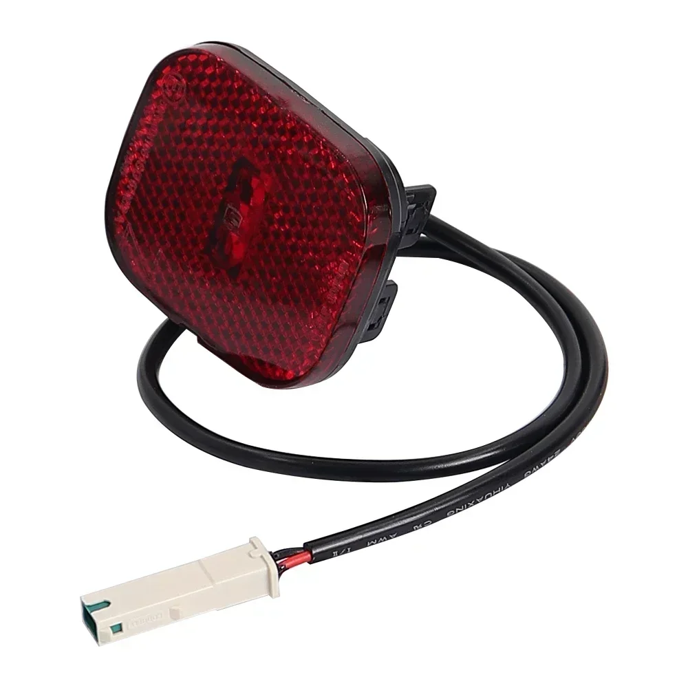 Para segway ninebot max g2 scooter elétrico lanterna traseira freio lâmpada led com luz traseira cabo da bateria acessórios de reposição peças