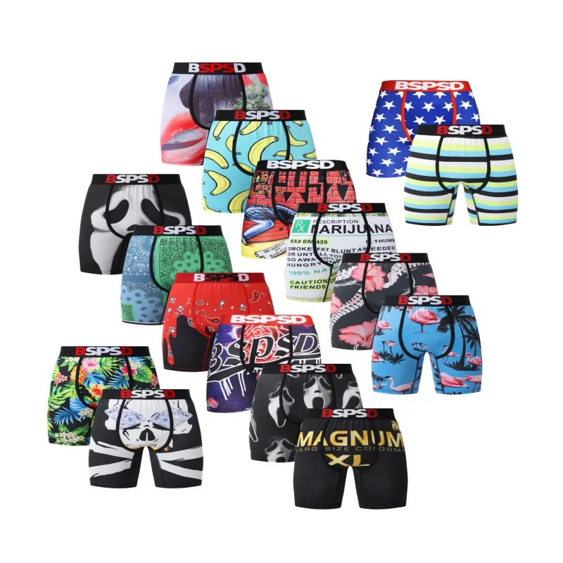 

1 шт., мужское нижнее белье, боксеры, сексуальные дышащие удобные мужские трусы, мужские трусы больших размеров, боксеры, мужские трусы-боксеры