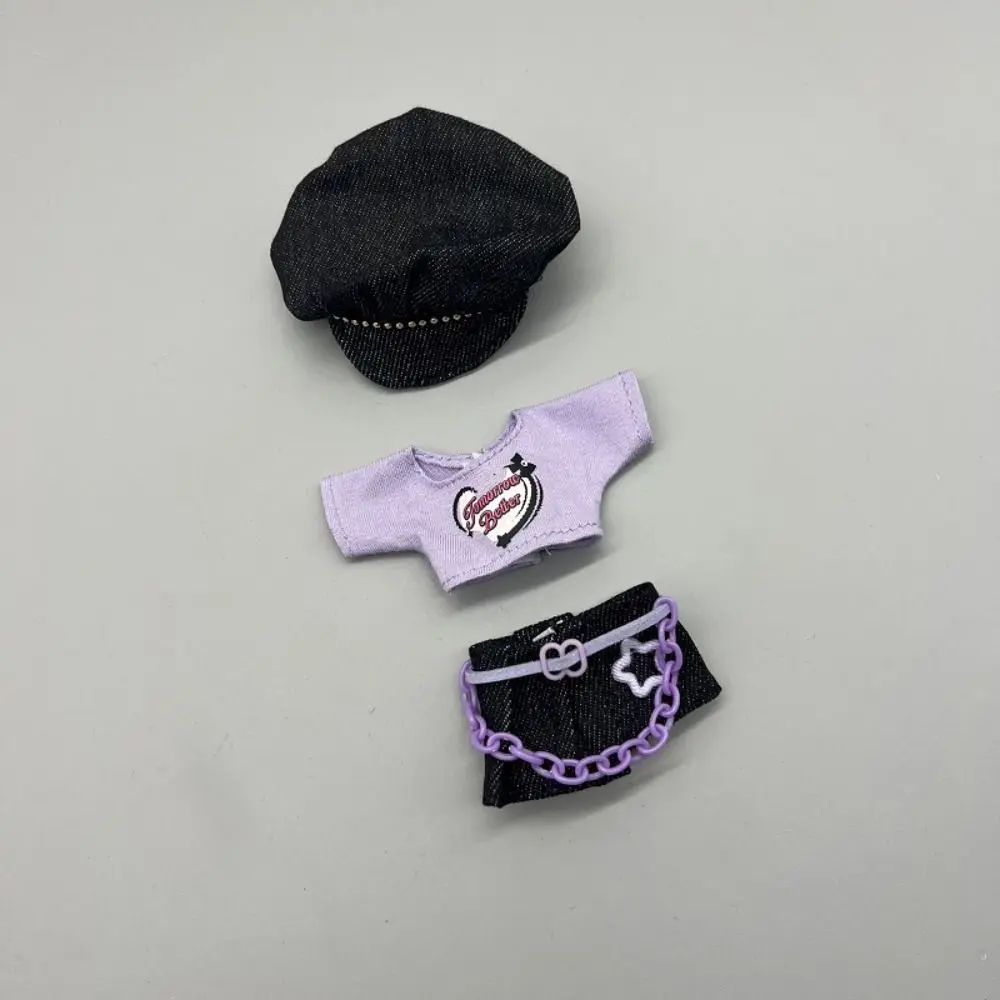 Accessories Casual Wears Elegant Dresses Humanoid Dress Up OB11 Clothes Set Handmade Cotton Cloth Princess Skirt DIY view 5