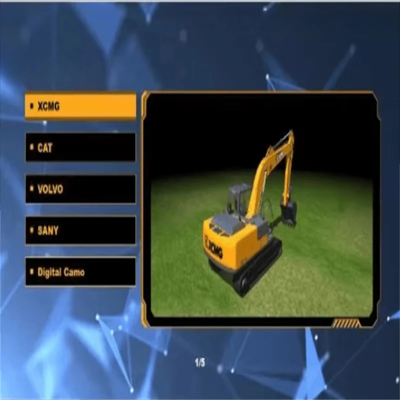 FORTraining center Construction machinery Excavator training emulator