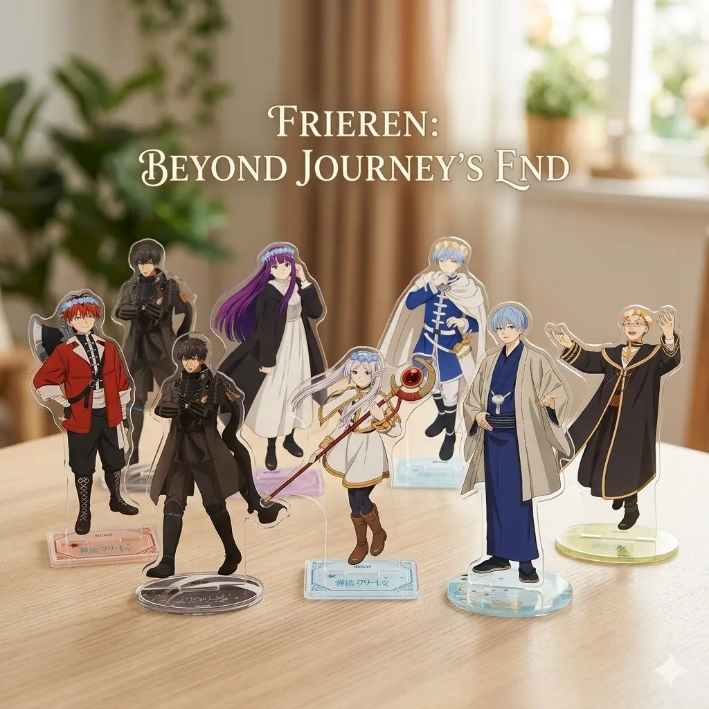 

Desk Decoration Frieren: Beyond Journey's End Acrylic Stand Limited Edition Collectible Anime Figures Kawaii KeyChain Fans Gifts