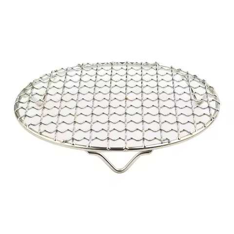 Round Cooling Baking Rack 304 Stainless Steel Wire Oven Grill Sheet Grid Baking Tray For Biscuit/Cookie/Pie/Bread/Cake Baking Ra