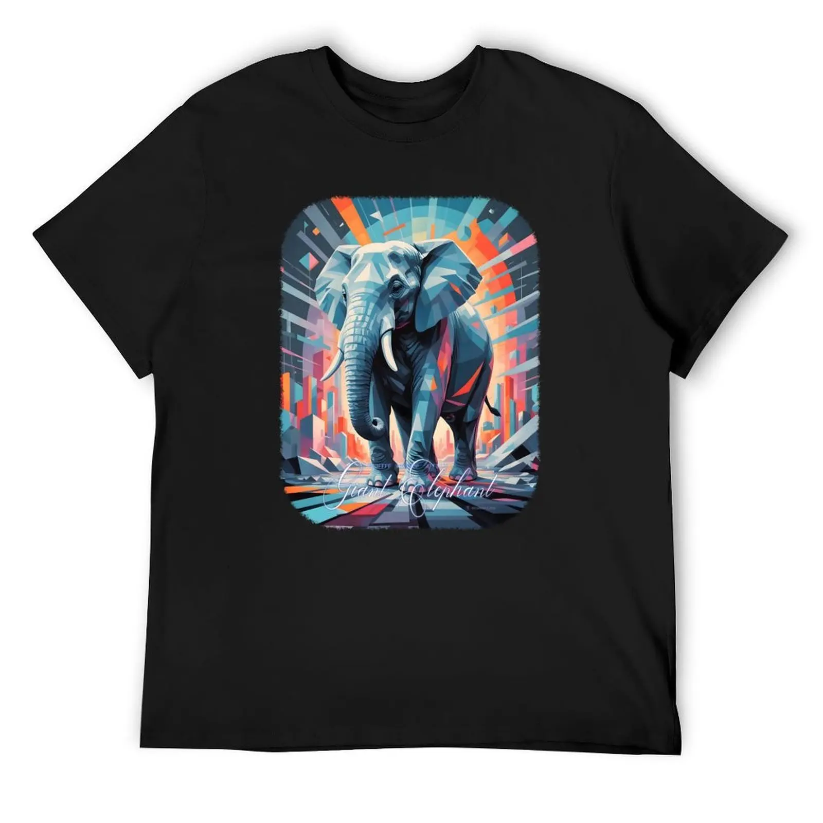 Giant Elephant T-Shirt essential t shirt graphic t shirts t shirts men