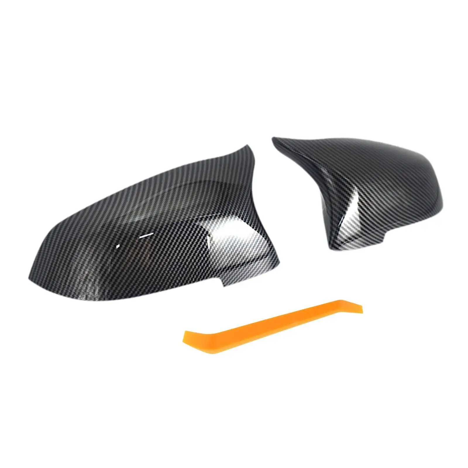 1 Pair Car Rear View Mirror Covers Replacement for BMW 5 GT F07 13-16