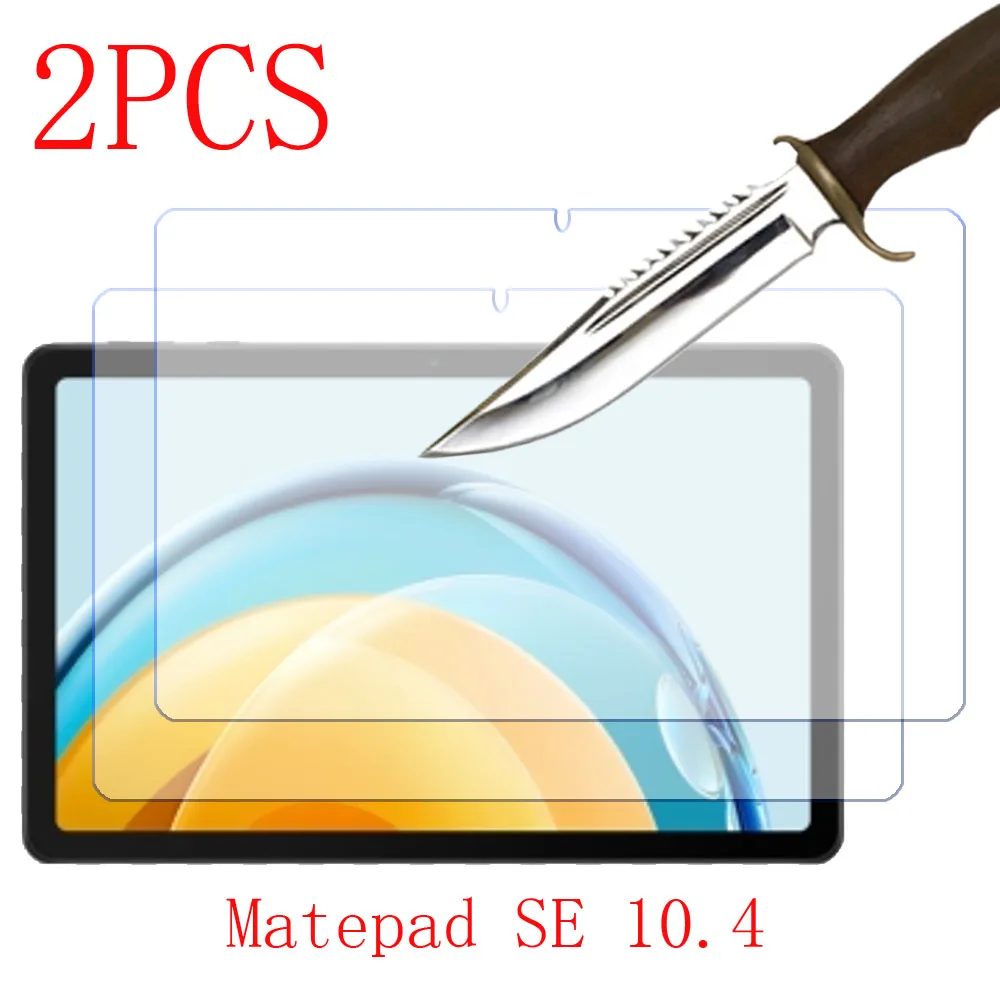 

2PCS Glass screen protector for Huawei MatePad SE 10.4'' HD Scratch Proof 9H protective film