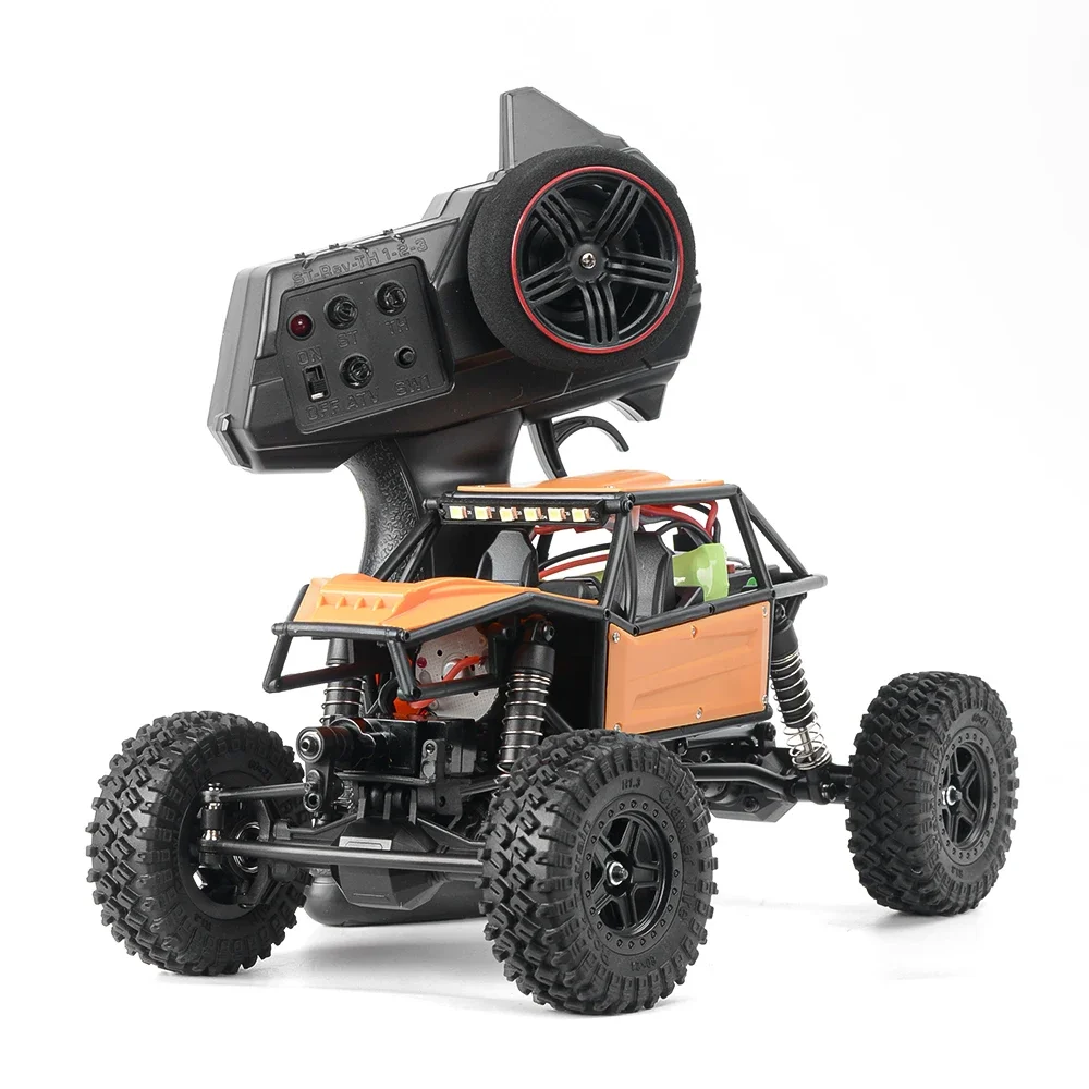 

AUSTARHOBBY 1/18 Rock Sheep Climbing Vehicle RC Remote Control Model Vehicle All Terrain Off road UTV Pipe Rack Vehicle AX-8561