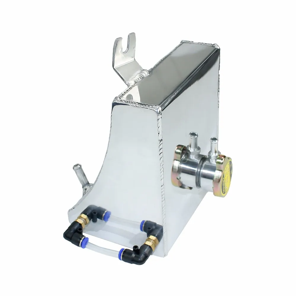 240SX S13 SR20DET KA24DE KA24E KA24 Kit de depósito de tanque de desbordamiento de refrigerante de aluminio para Nissan (se adapta a: 240SX)