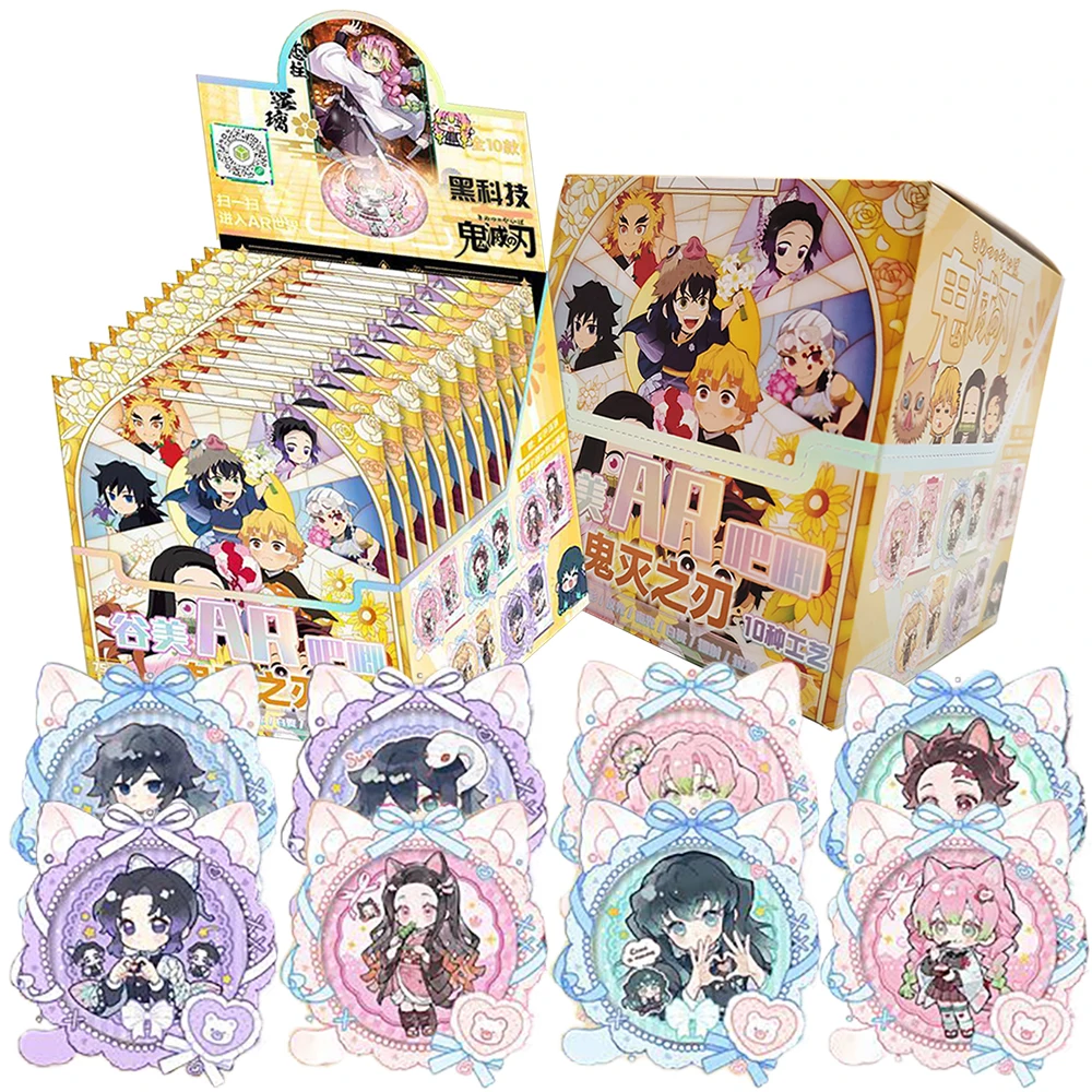 

Demon Slayer Limited Character Collection Cards Fantasy Anime Characters Cute Fun Creative Badges Clothing Backpack Decoration