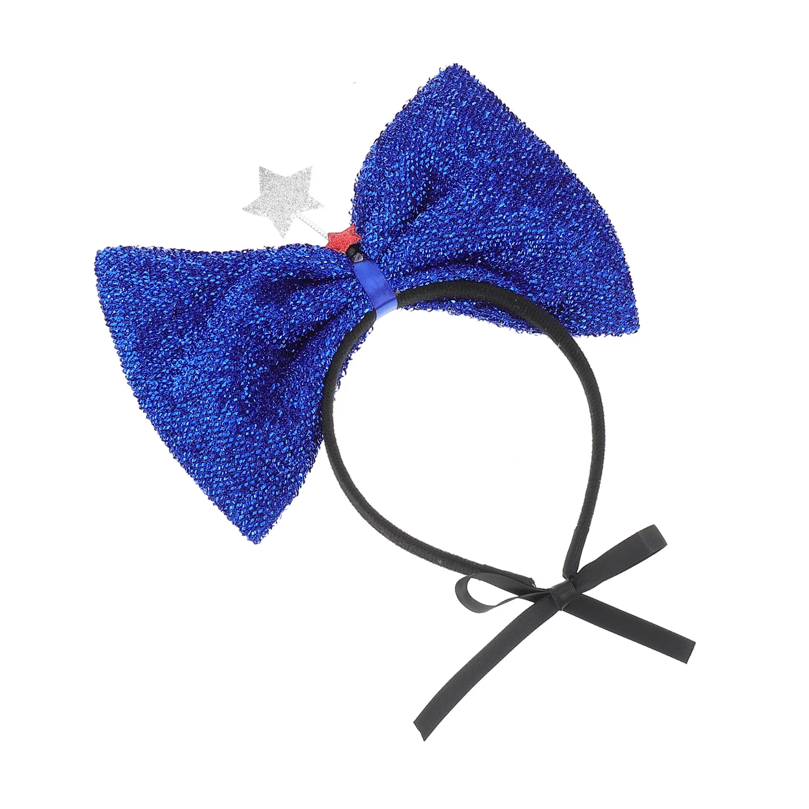 

Independence Day Pet Bow Headband Lightweight Flexible Comfortable Dog Cat Costume Accessory Party Decoration Prop